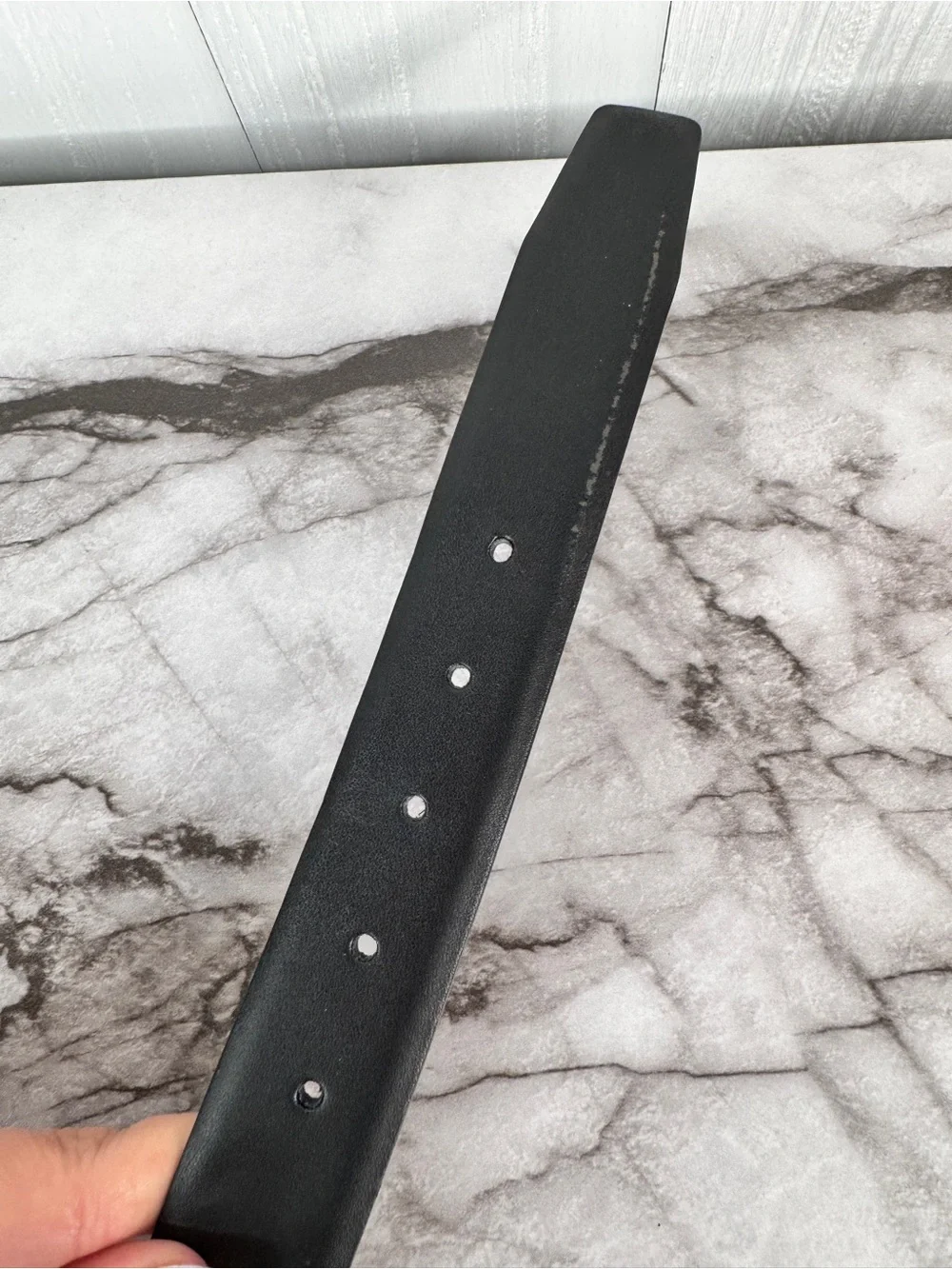 English Laundry Men's Reversible Leather Belt in Black and Brown